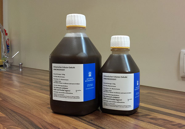 Apotheke Boznerplatz Kräuter und Dekote