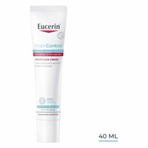Eucerin Atopi Control Akutpflege Creme in einer 40 ml Tube, speziell für trockene, atrophische Haut.