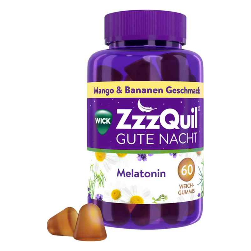 Wick Zzzquil Gute Nacht Mango & Banane Weichgummis